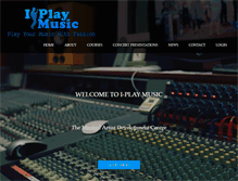 Tablet Screenshot of iplaymusic.org